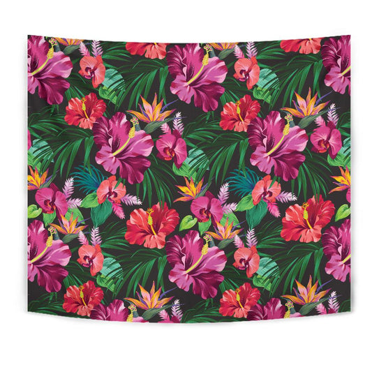 Hawaiian Flower Hibiscus tropical Tapestry