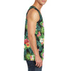 Hibiscus Hawaiian flower tropical Men Tank Top