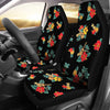 Hawaiian Flower Themed Print Universal Fit Car Seat Covers