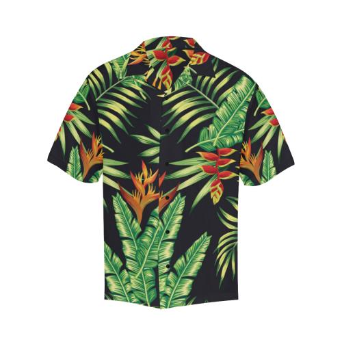 Hawaiian Flower Tropical Palm Men Hawaiian Shirt