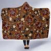 Hawaiian Themed Pattern Print Design H01 Hooded Blanket-JORJUNE.COM