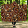 Hawaiian Themed Pattern Print Design H01 Hooded Blanket-JORJUNE.COM