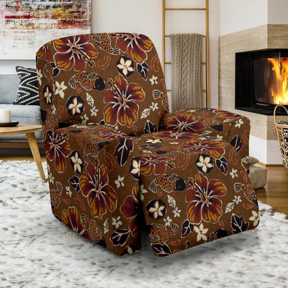 Hawaiian Themed Pattern Print Design H01 Recliner Slipcover-JORJUNE.COM
