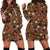 Hawaiian Themed Pattern Print Design H01 Women Hoodie Dress