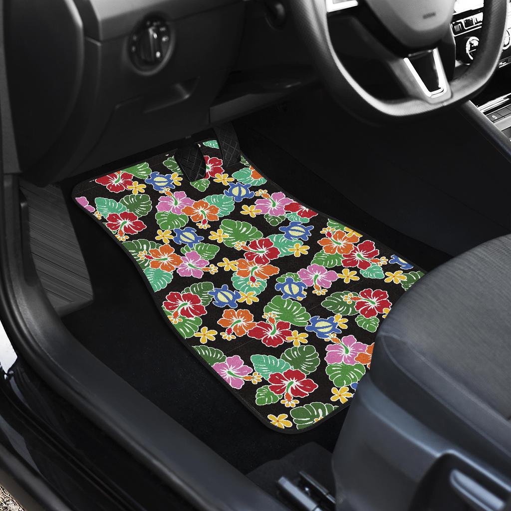 Hawaiian Themed Pattern Print Design H010 Car Floor Mats-JorJune