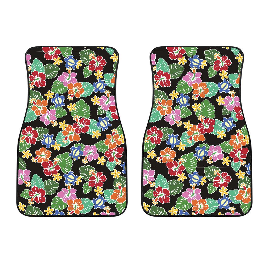 Hawaiian Themed Pattern Print Design H010 Car Floor Mats-JorJune