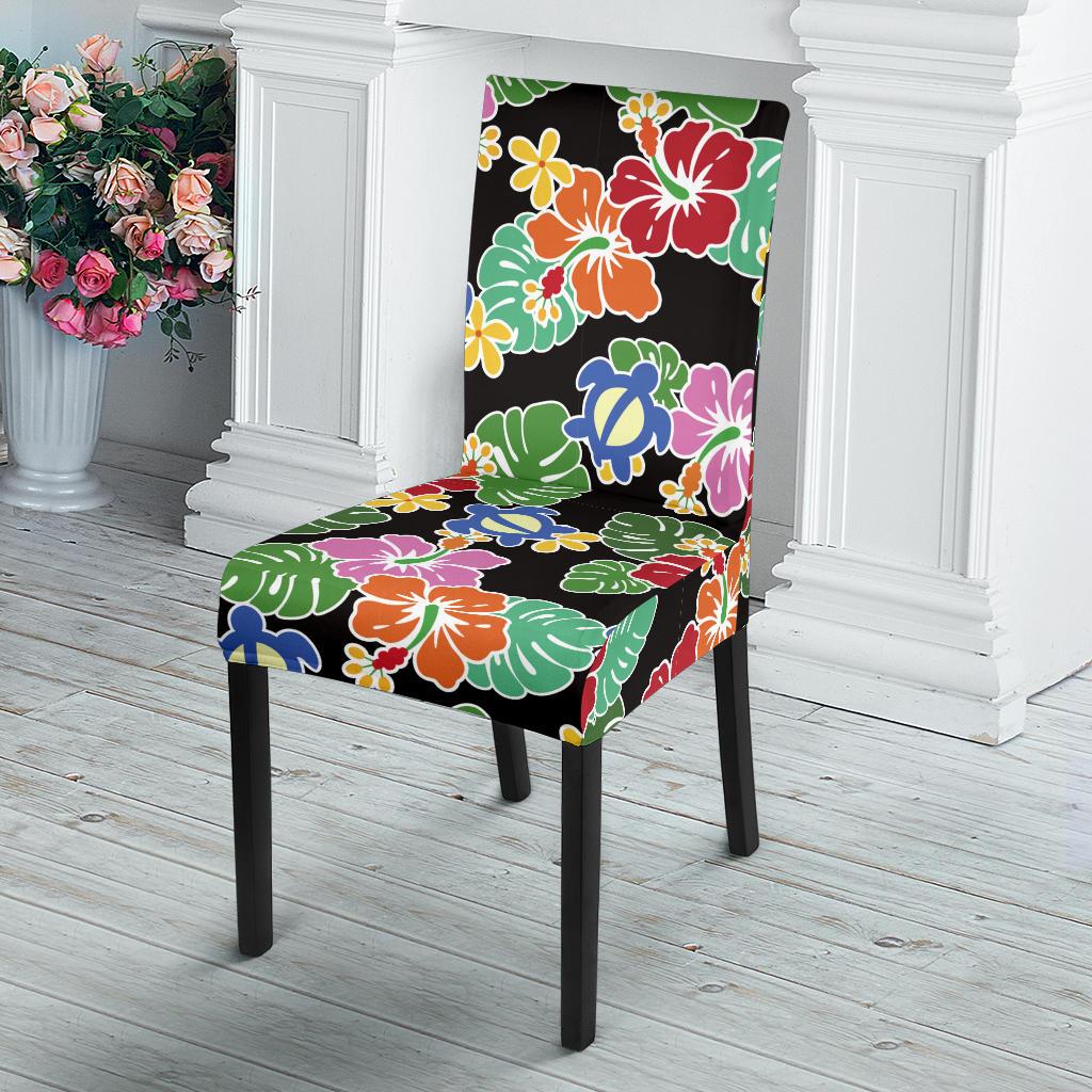 Hawaiian Themed Pattern Print Design H010 Dining Chair Slipcover-JORJUNE.COM