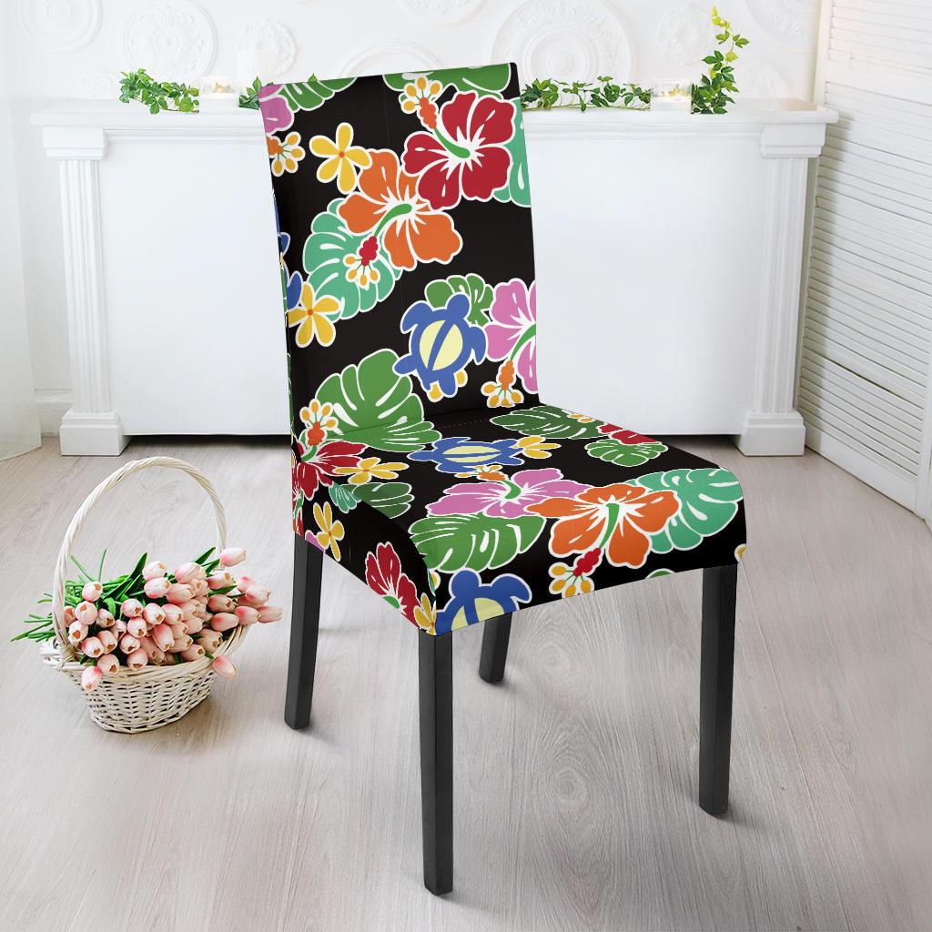 Hawaiian Themed Pattern Print Design H010 Dining Chair Slipcover-JORJUNE.COM