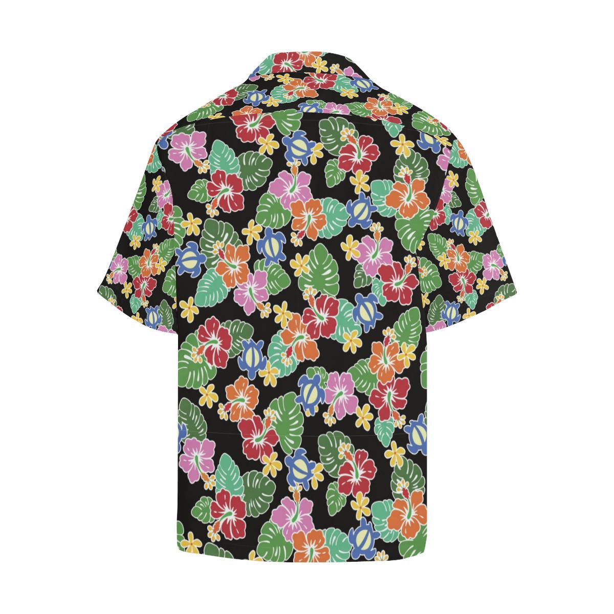 Hawaiian Themed Pattern Print Design H010 Men Hawaiian Shirt-JorJune