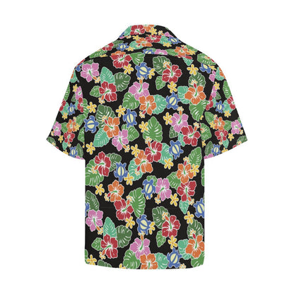 Hawaiian Themed Pattern Print Design H010 Men Hawaiian Shirt-JorJune