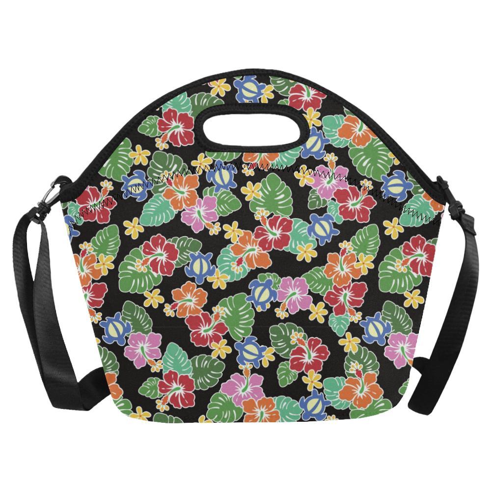 Hawaiian Themed Pattern Print Design H010 Neoprene Lunch Bag-JorJune