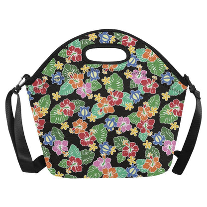 Hawaiian Themed Pattern Print Design H010 Neoprene Lunch Bag-JorJune