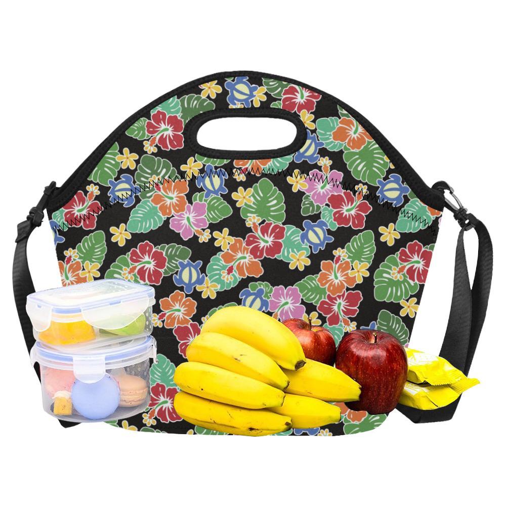 Hawaiian Themed Pattern Print Design H010 Neoprene Lunch Bag-JorJune
