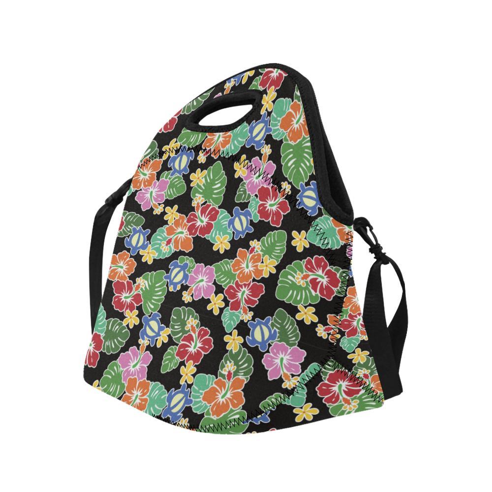 Hawaiian Themed Pattern Print Design H010 Neoprene Lunch Bag-JorJune