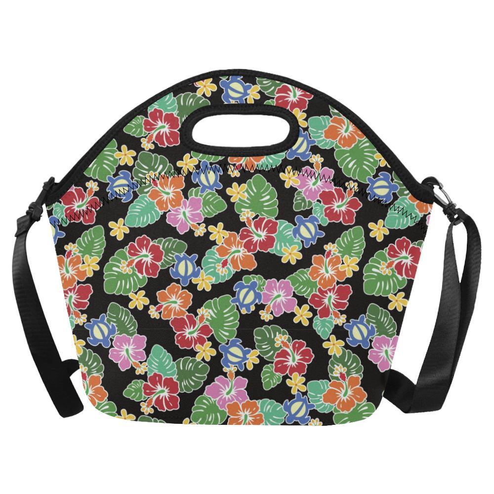 Hawaiian Themed Pattern Print Design H010 Neoprene Lunch Bag-JorJune