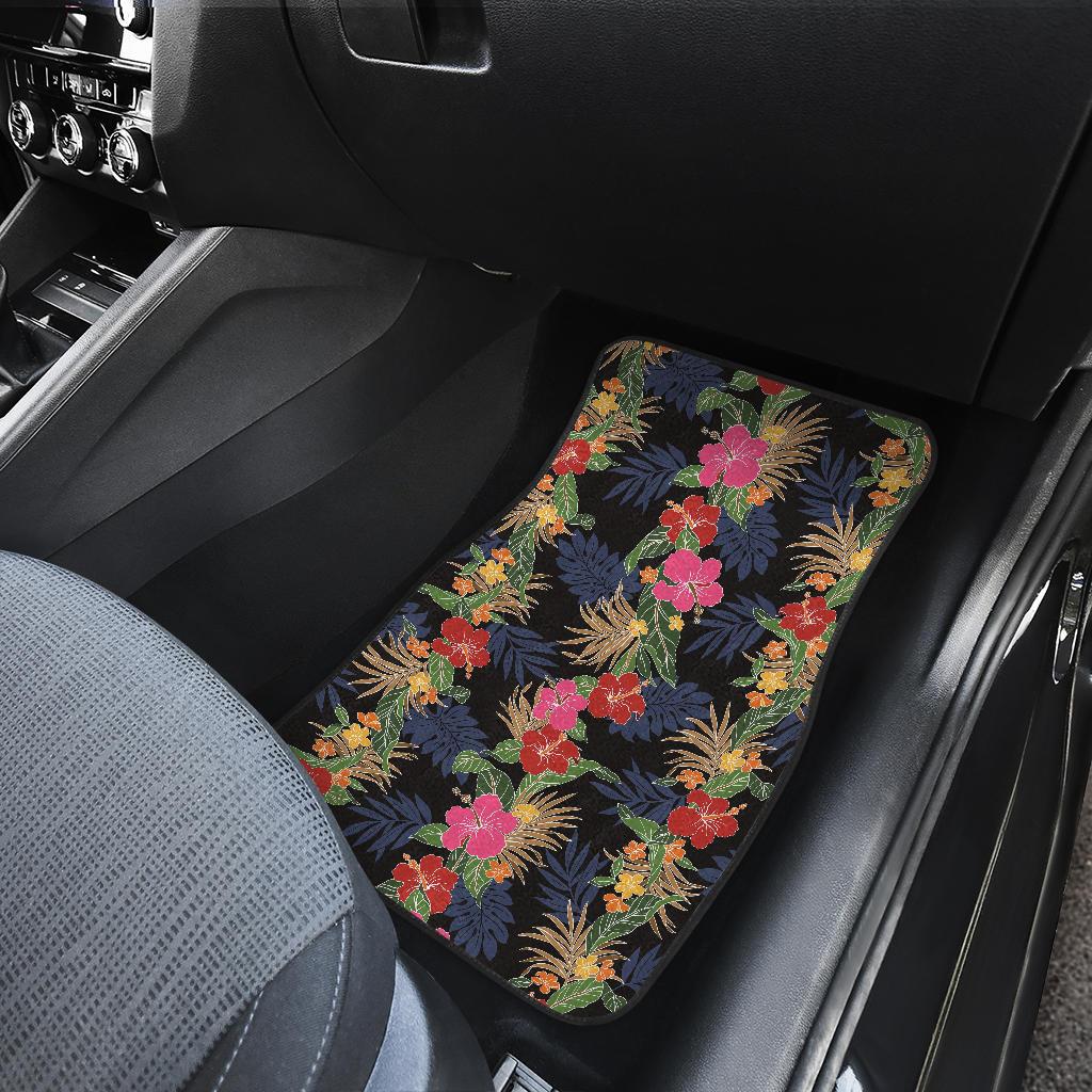 Hawaiian Themed Pattern Print Design H011 Car Floor Mats-JorJune