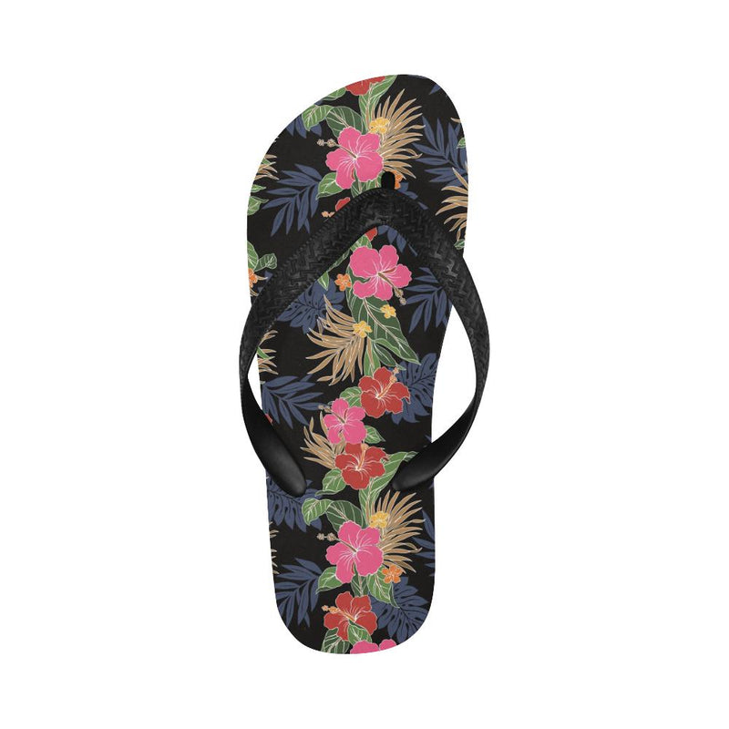 Hawaiian Themed Pattern Print Design H011 Flip Flops-JorJune