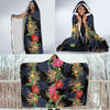 Hawaiian Themed Pattern Print Design H011 Hooded Blanket-JORJUNE.COM