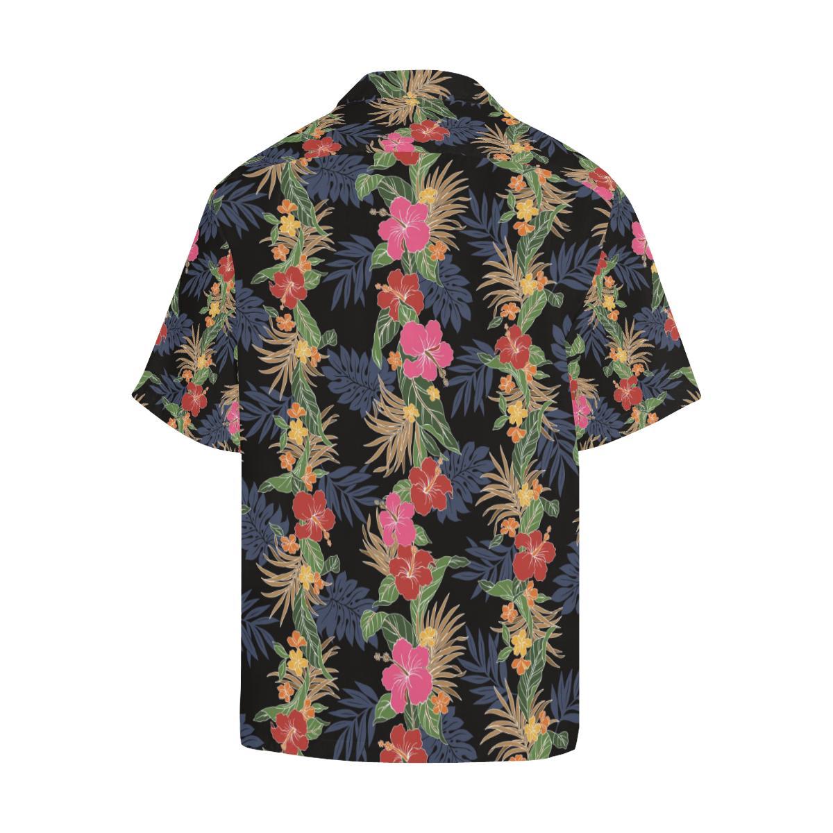 Hawaiian Themed Pattern Print Design H011 Men Hawaiian Shirt-JorJune