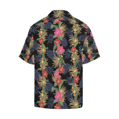 Hawaiian Themed Pattern Print Design H011 Men Hawaiian Shirt-JorJune
