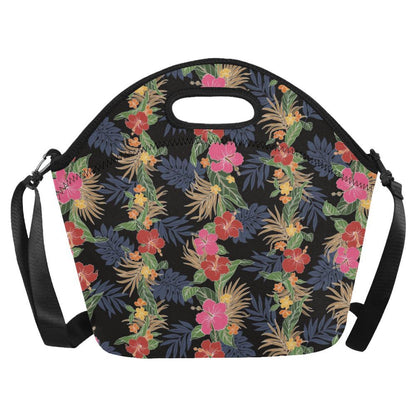 Hawaiian Themed Pattern Print Design H011 Neoprene Lunch Bag-JorJune