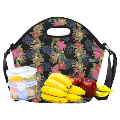 Hawaiian Themed Pattern Print Design H011 Neoprene Lunch Bag-JorJune
