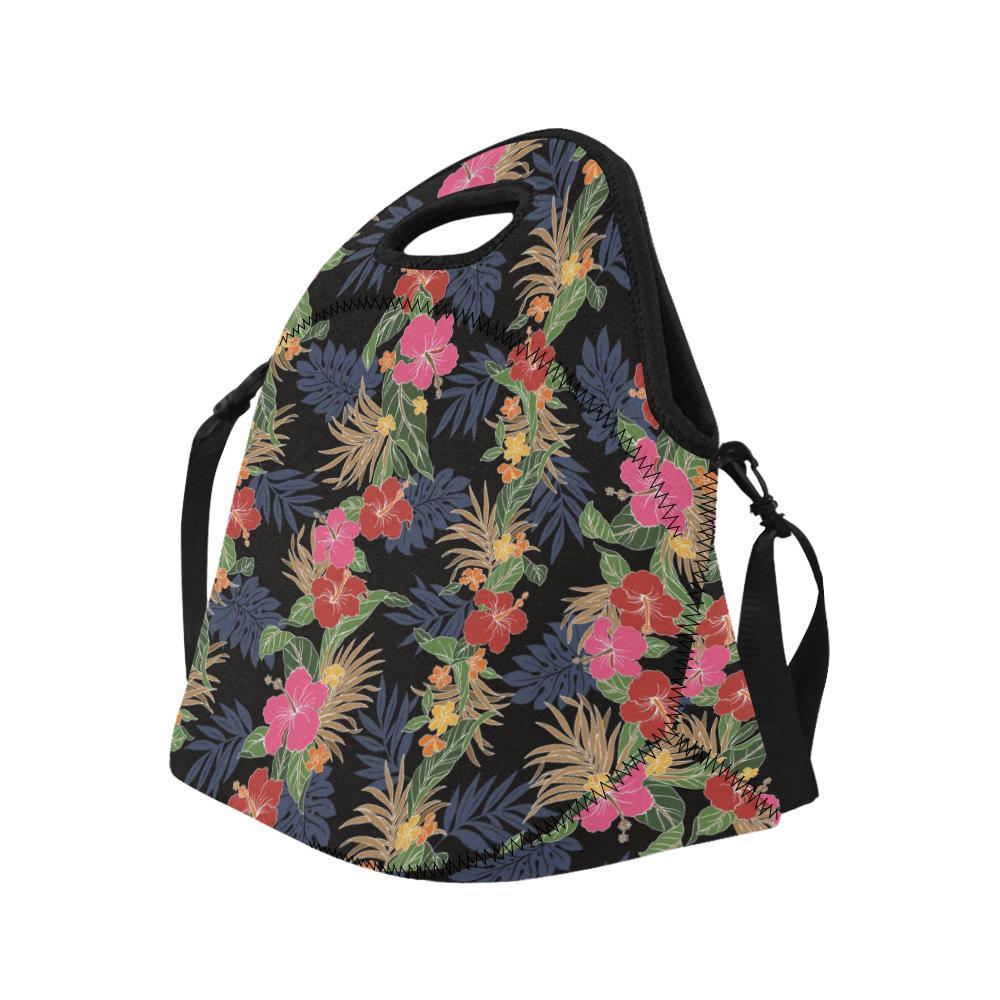 Hawaiian Themed Pattern Print Design H011 Neoprene Lunch Bag-JorJune