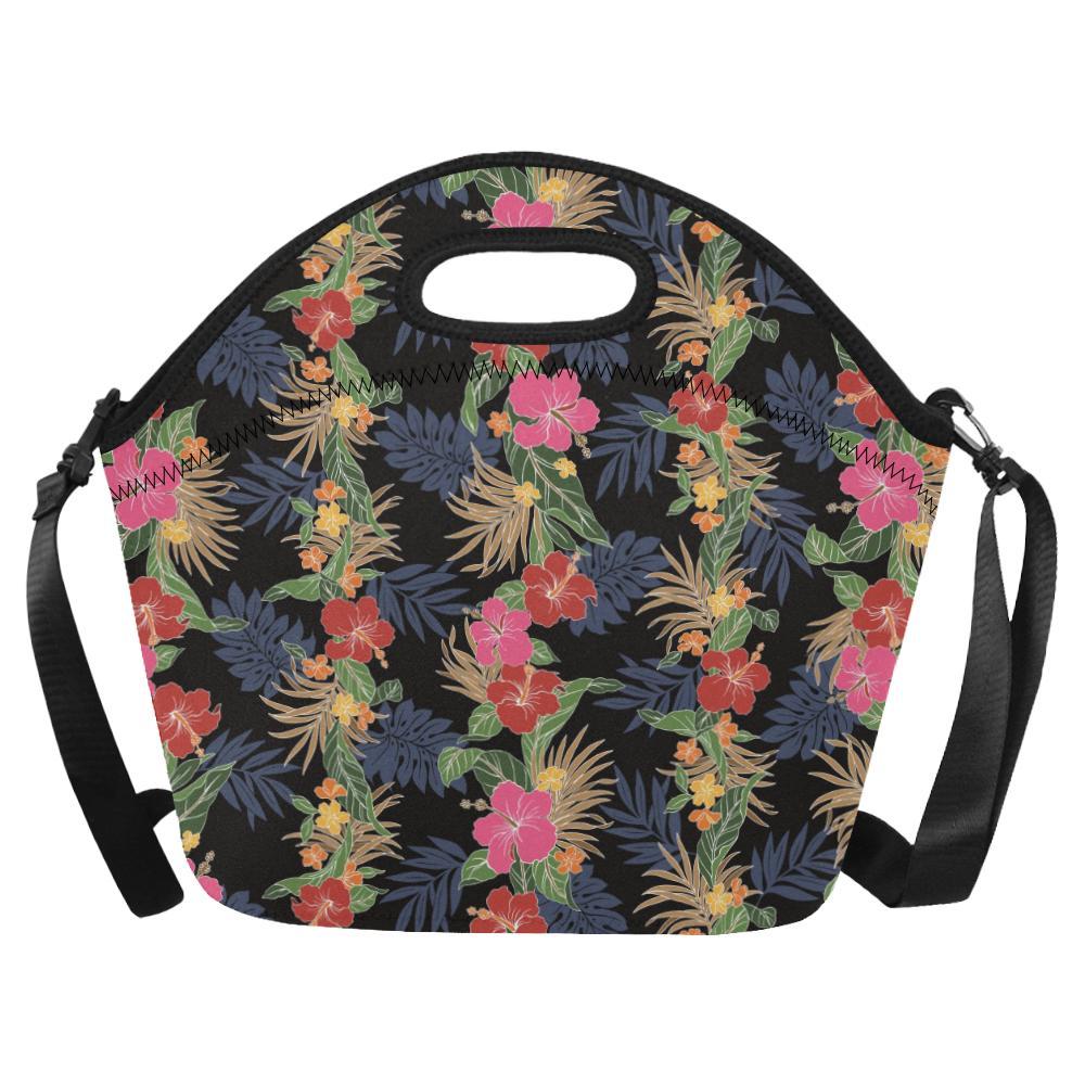 Hawaiian Themed Pattern Print Design H011 Neoprene Lunch Bag-JorJune