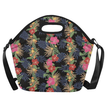 Hawaiian Themed Pattern Print Design H011 Neoprene Lunch Bag-JorJune