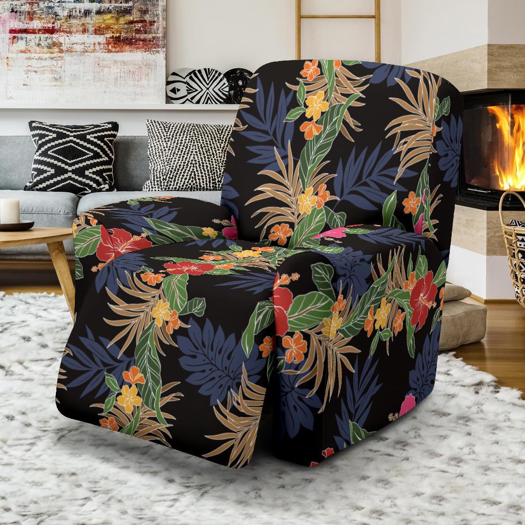 Hawaiian Themed Pattern Print Design H011 Recliner Slipcover-JORJUNE.COM