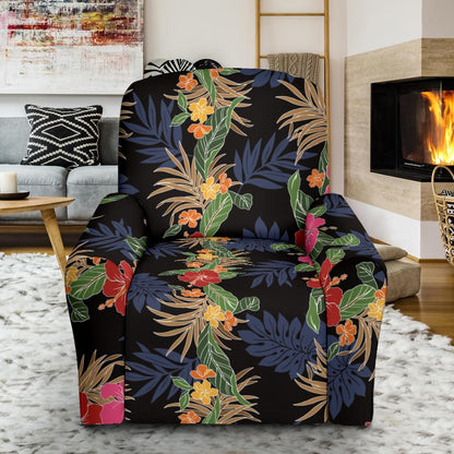 Hawaiian Themed Pattern Print Design H011 Recliner Slipcover-JORJUNE.COM