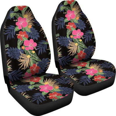 Hawaiian Themed Pattern Print Design H011 Universal Fit Car Seat Covers-JorJune