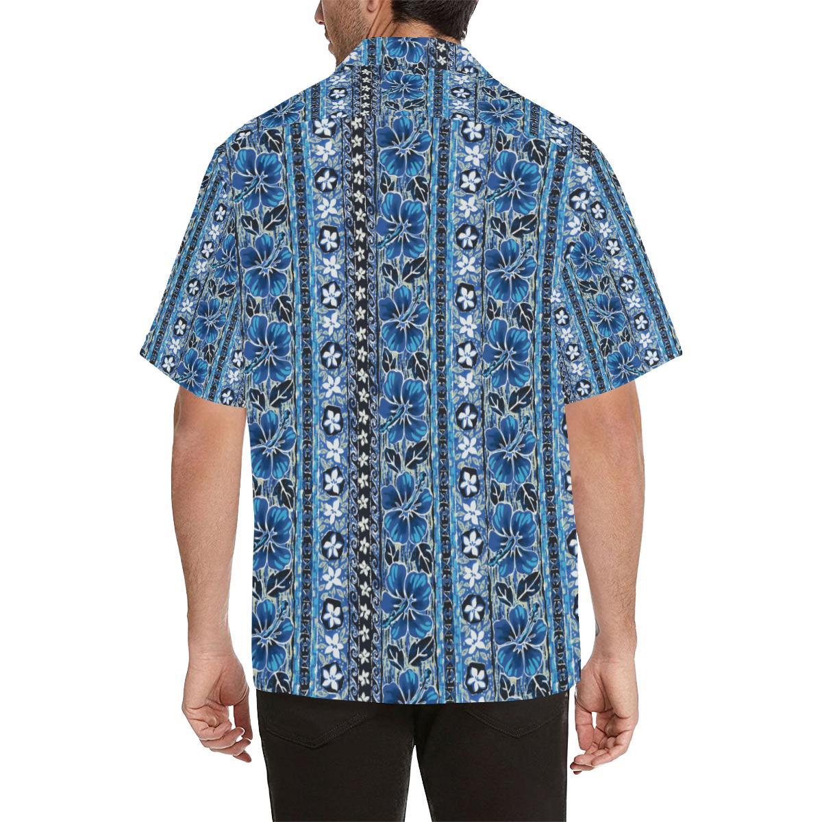 Hawaiian Themed Pattern Print Design H012 Men Hawaiian Shirt-JorJune