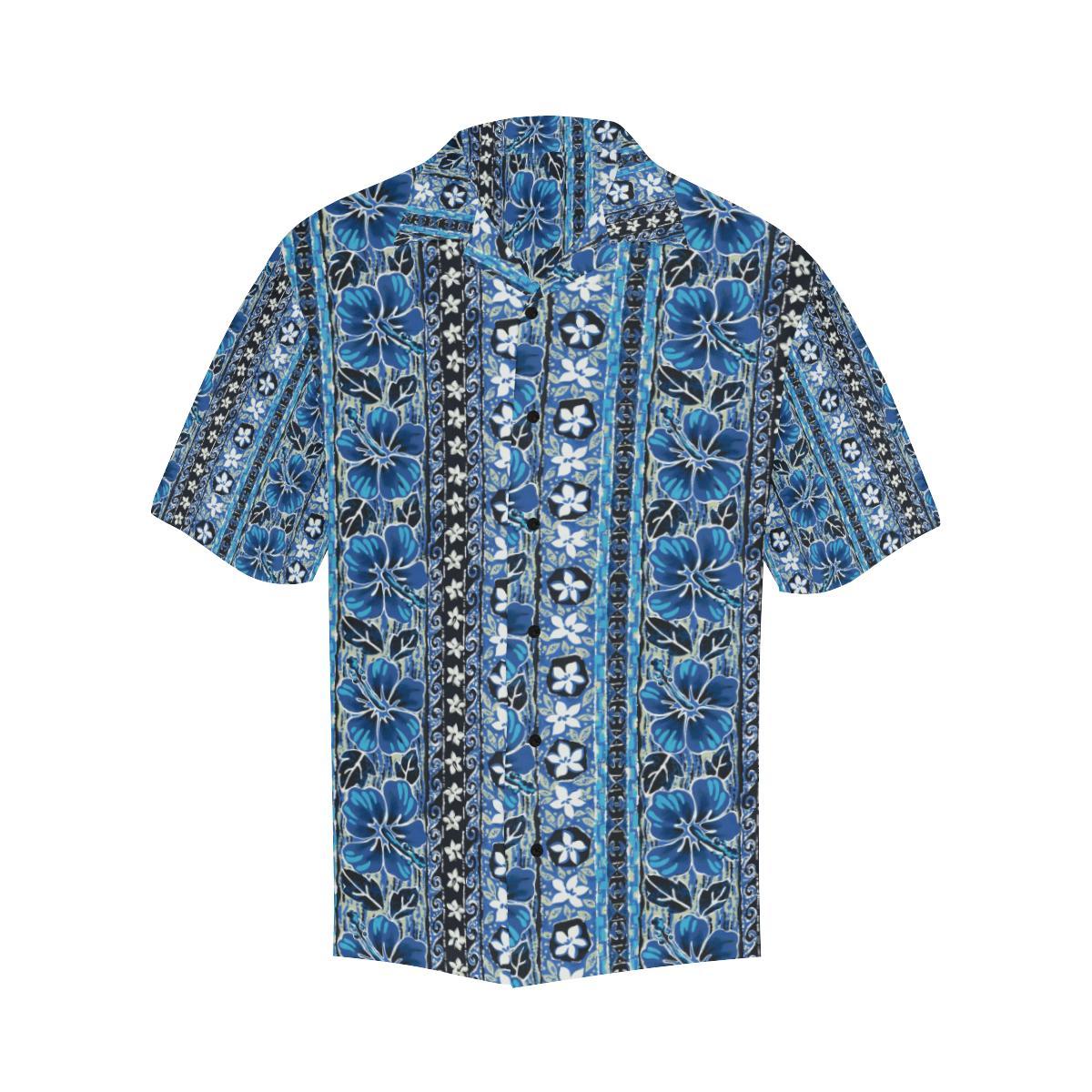 Hawaiian Themed Pattern Print Design H012 Men Hawaiian Shirt-JorJune