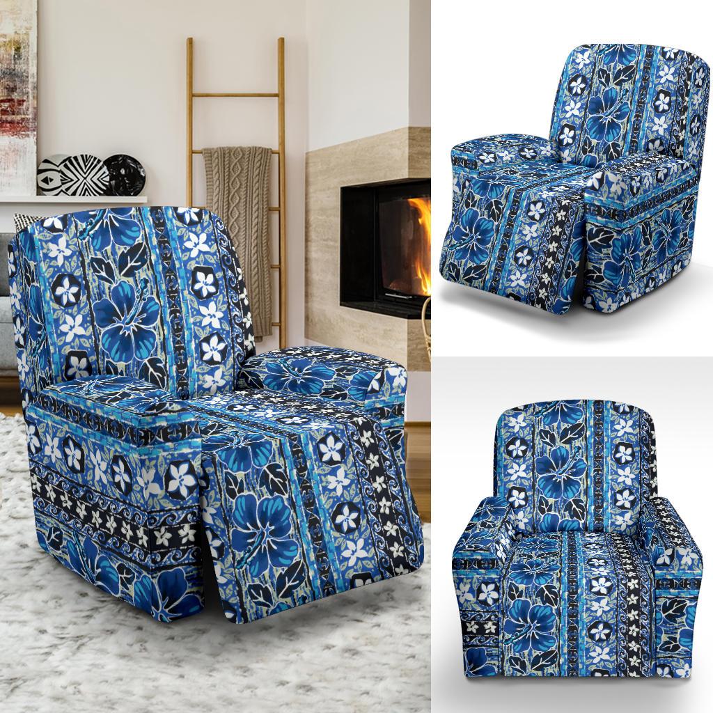 Hawaiian Themed Pattern Print Design H012 Recliner Slipcover-JORJUNE.COM