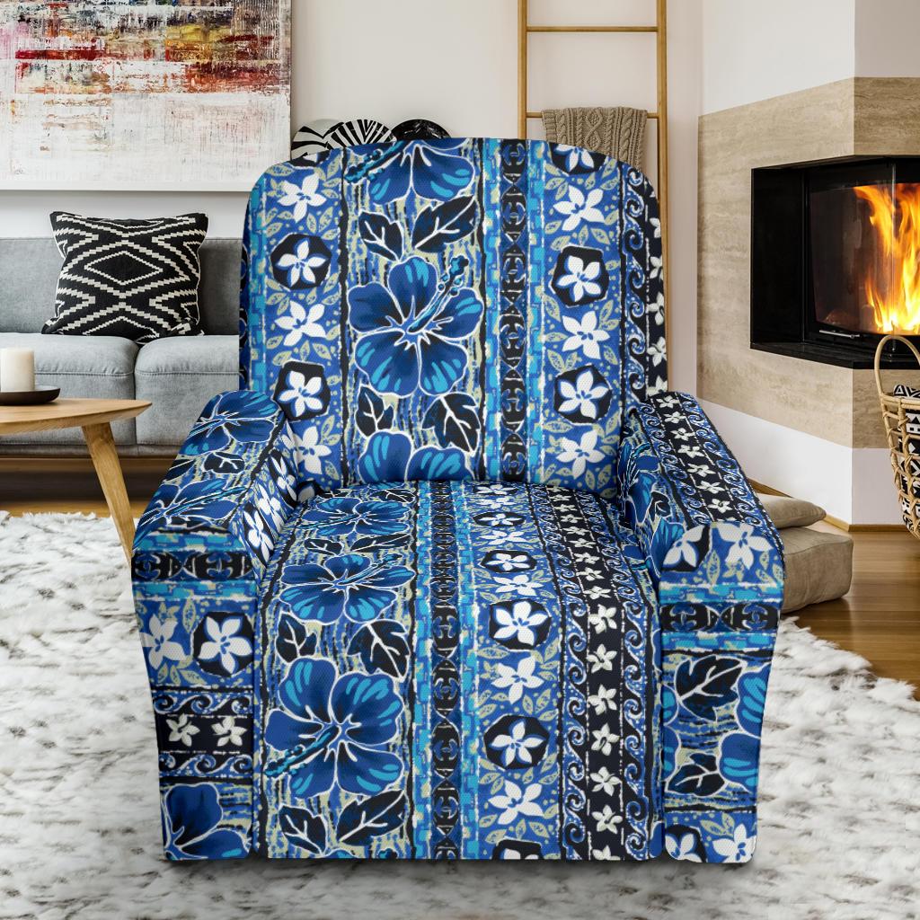 Hawaiian Themed Pattern Print Design H012 Recliner Slipcover-JORJUNE.COM