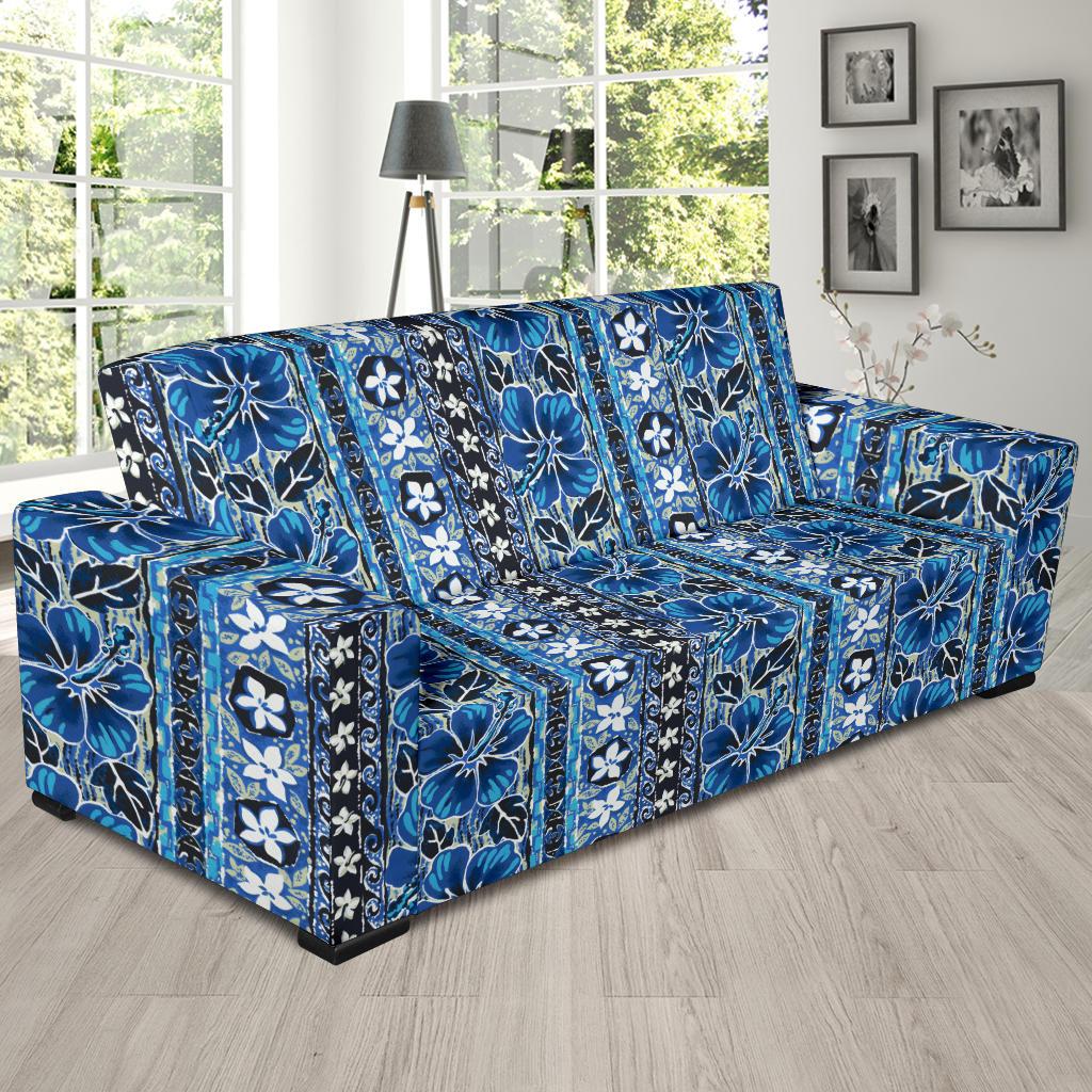 Hawaiian Themed Pattern Print Design H012 Sofa Slipcover-JORJUNE.COM