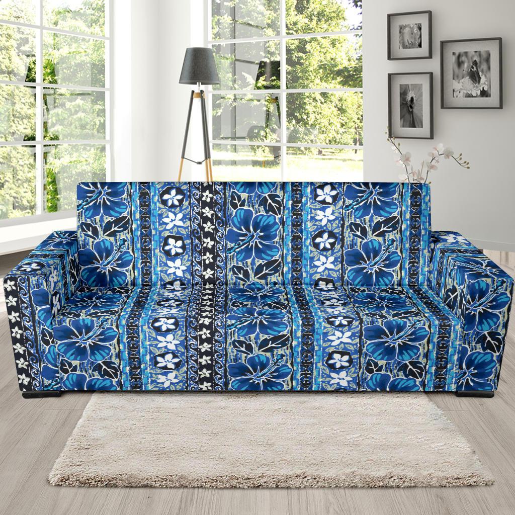 Hawaiian Themed Pattern Print Design H012 Sofa Slipcover-JORJUNE.COM