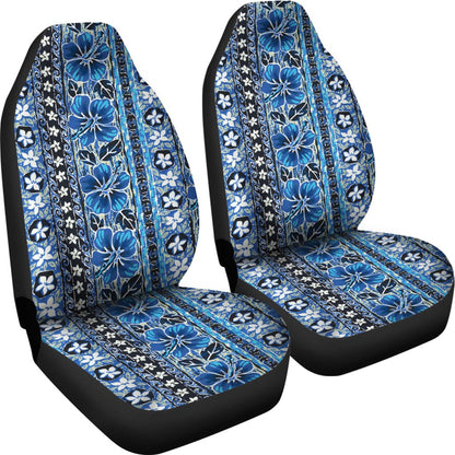 Hawaiian Themed Pattern Print Design H012 Universal Fit Car Seat Covers-JorJune
