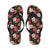 Hawaiian Themed Pattern Print Design H013 Flip Flops-JorJune