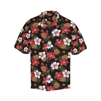 Hawaiian Themed Pattern Print Design H013 Men Hawaiian Shirt-JorJune