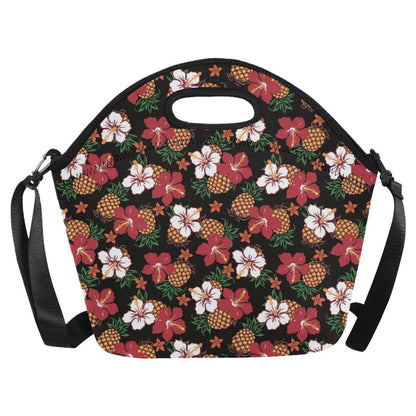 Hawaiian Themed Pattern Print Design H013 Neoprene Lunch Bag-JorJune
