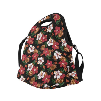 Hawaiian Themed Pattern Print Design H013 Neoprene Lunch Bag-JorJune