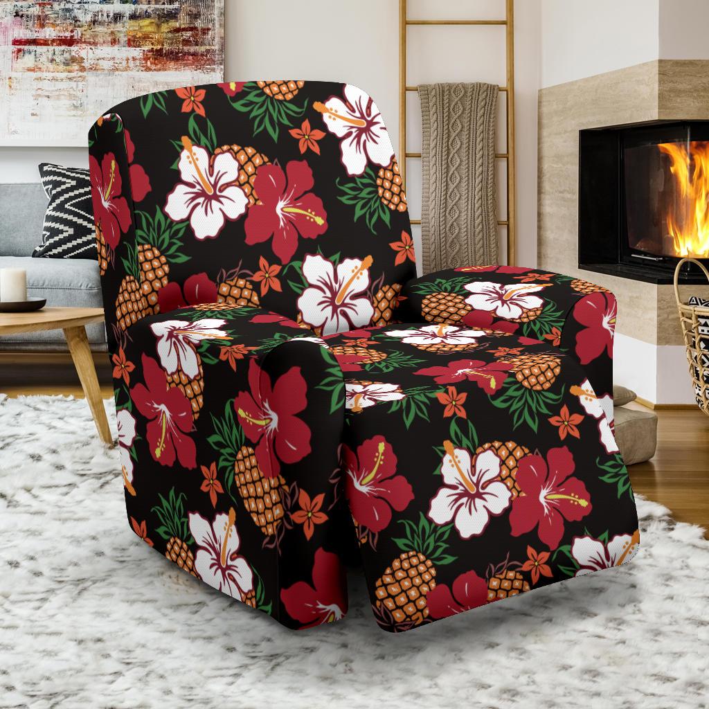 Hawaiian Themed Pattern Print Design H013 Recliner Slipcover-JORJUNE.COM