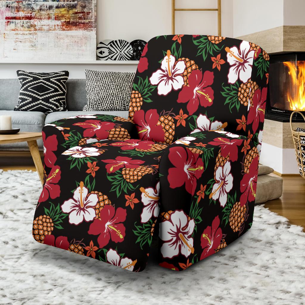 Hawaiian Themed Pattern Print Design H013 Recliner Slipcover-JORJUNE.COM