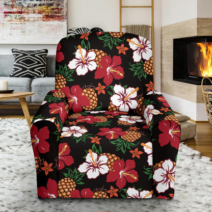Hawaiian Themed Pattern Print Design H013 Recliner Slipcover-JORJUNE.COM