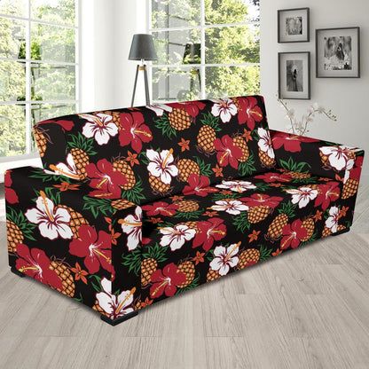 Hawaiian Themed Pattern Print Design H013 Sofa Slipcover-JORJUNE.COM