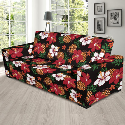 Hawaiian Themed Pattern Print Design H013 Sofa Slipcover-JORJUNE.COM