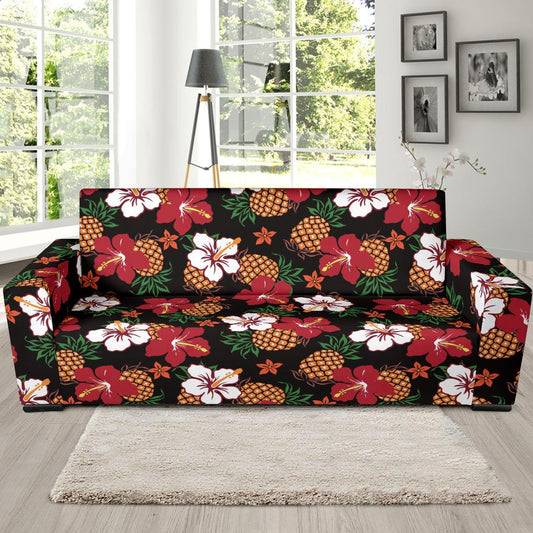 Hawaiian Themed Pattern Print Design H013 Sofa Slipcover-JORJUNE.COM