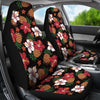 Hawaiian Themed Pattern Print Design H013 Universal Fit Car Seat Covers-JorJune